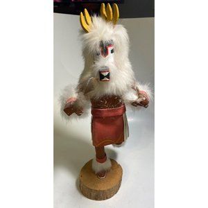 Katchina Doll, Native American, Handmade -Signed Deer